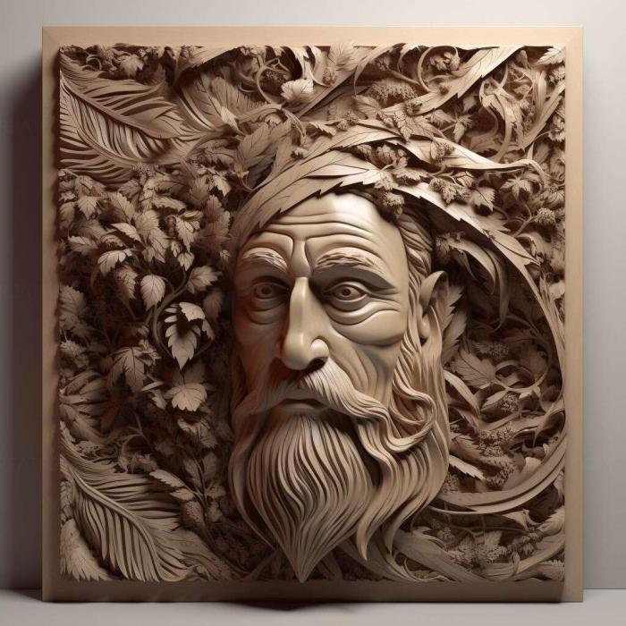 نموذج ثلاثي الأبعاد لآلة CNC 3D Art 